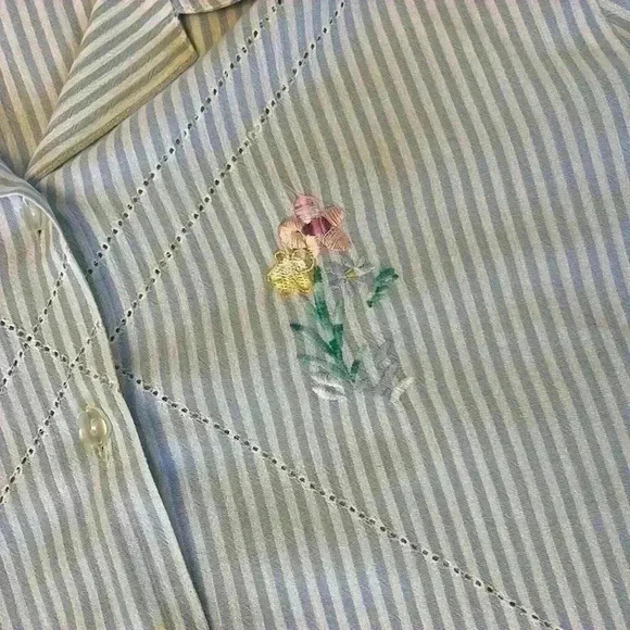 90’s Floral Cottagecore Koret Button Up shirt - Picture 3 of 7